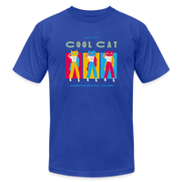 "Cool Cat" - royal blue