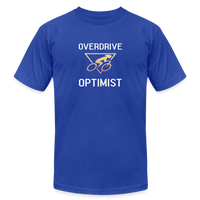 "Overdrive Optimist" - royal blue