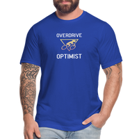 "Overdrive Optimist" - royal blue