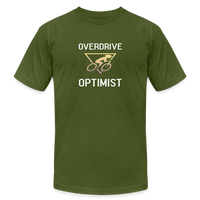 "Overdrive Optimist" - olive