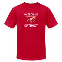 "Overdrive Optimist" - red