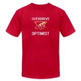 "Overdrive Optimist" - red