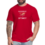 "Overdrive Optimist" - red