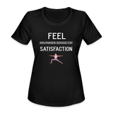 "Inner Satisfaction" - black