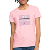 "Inner Satisfaction" - Be Stronger, Women's Classic T-Shirt - pink