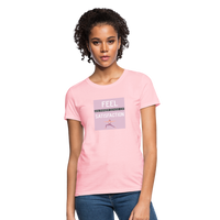 "Inner Satisfaction" - Be Stronger, Women's Classic T-Shirt - pink