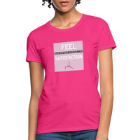 "Inner Satisfaction" - Be Stronger, Women's Classic T-Shirt - fuchsia