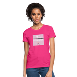 "Inner Satisfaction" - Be Stronger, Women's Classic T-Shirt - fuchsia