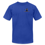 FRONT logo - "Affirmative Gear", Unisex Jersey T-Shirt - royal blue