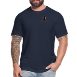 FRONT logo - "Affirmative Gear", Unisex Jersey T-Shirt - navy