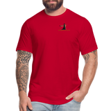 FRONT logo - "Affirmative Gear", Unisex Jersey T-Shirt - red