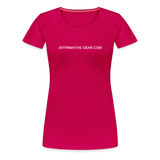 Women’s Premium T-Shirt - dark pink