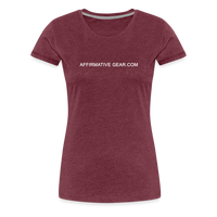 Women’s Premium T-Shirt - heather burgundy