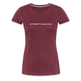 Women’s Premium T-Shirt - heather burgundy