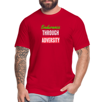 "Endurance Through Adversity" - Unisex Jersey T-Shirt - red