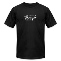 "Go Through" - Endurance Through Adversity, Unisex Jersey T-Shirt - black