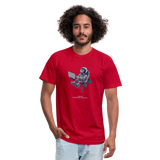 Unisex Jersey T-Shirt by Bella + Canvas - red