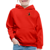 "Affirmative Gear" - Dual Sided Logo, KID'S Unisex Premium Hoodie - red