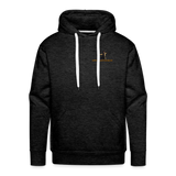 "Affirmative Gear" - Dual Sided Logo, MENS Premium Hoodie - charcoal grey