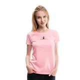 "Affirmative Gear.com" - With Small Brand Logo, WOMEN'S Premium T-Shirt - pink