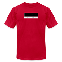 "Black Box" - Endurance Through Adversity, Unisex Jersey T-Shirt - red