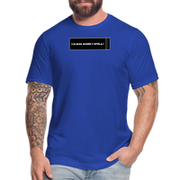 "I Can And I Will!" - Other Fun Tees, Unisex Jersey T-Shirt - royal blue