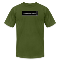 "I Can And I Will!" - Other Fun Tees, Unisex Jersey T-Shirt - olive