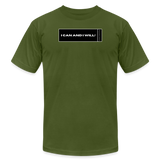 "I Can And I Will!" - Other Fun Tees, Unisex Jersey T-Shirt - olive