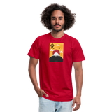 "Mt Fuji" - Other Fun Tees, Unisex Jersey T-Shirt - red