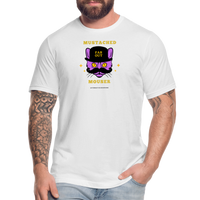 "Mustached Mouser" - FAR OUT Unisex Jersey T-Shirt - white