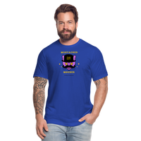 "Mustached Mouser" - FAR OUT Unisex Jersey T-Shirt - royal blue