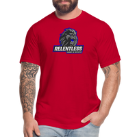 "Relentless Cannot Be Defeated" - Unisex Jersey T-Shirt - red
