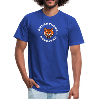 "Relentless Cannot Be Defeated Tiger White" Collection - royal blue