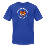 "Relentless Cannot Be Defeated Tiger White" Collection - royal blue