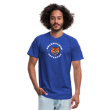 "Relentless Cannot Be Defeated Tiger White" Collection - royal blue