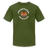 "Relentless Cannot Be Defeated Tiger White" Collection - olive