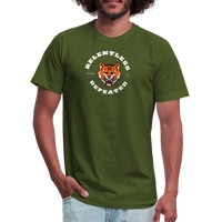 "Relentless Cannot Be Defeated Tiger White" Collection - olive