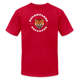 "Relentless Cannot Be Defeated Tiger White" Collection - red