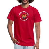 "Relentless Cannot Be Defeated Tiger White" Collection - red