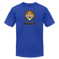 "Relentless Cannot Be Defeated" - Unisex Jersey T-Shirt - royal blue