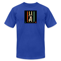 "Safari Girl" - Affirmative Gear, Unisex Jersey T-Shirt - royal blue