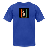 "Safari Girl" - Affirmative Gear, Unisex Jersey T-Shirt - royal blue