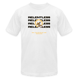 "The Coyote" - Relentless, Unisex Jersey T-Shirt - white