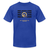 "The Coyote" - Relentless, Unisex Jersey T-Shirt - royal blue