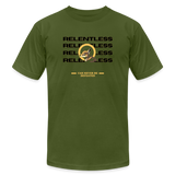 "The Coyote" - Relentless, Unisex Jersey T-Shirt - olive