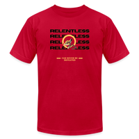 "The Coyote" - Relentless, Unisex Jersey T-Shirt - red