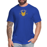 "The Saunterer" - FAR OUT Unisex Jersey T-Shirt - royal blue