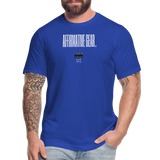 "Thin line A.G." - Affirmative Gear, Unisex Jersey T-Shirt - royal blue