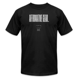 "Thin line A.G." - Affirmative Gear, Unisex Jersey T-Shirt - black