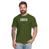 "Thin line A.G." - Affirmative Gear, Unisex Jersey T-Shirt - olive